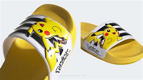 adidas pokemon rugzak|Adidas pikachu slides.